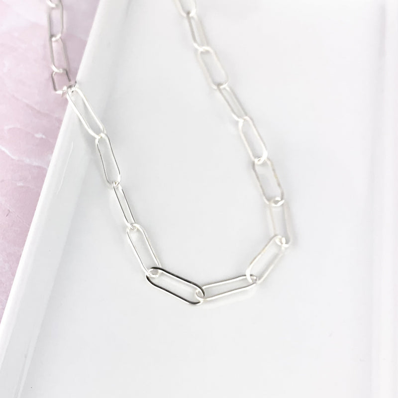 5.4mm large paperclip chain