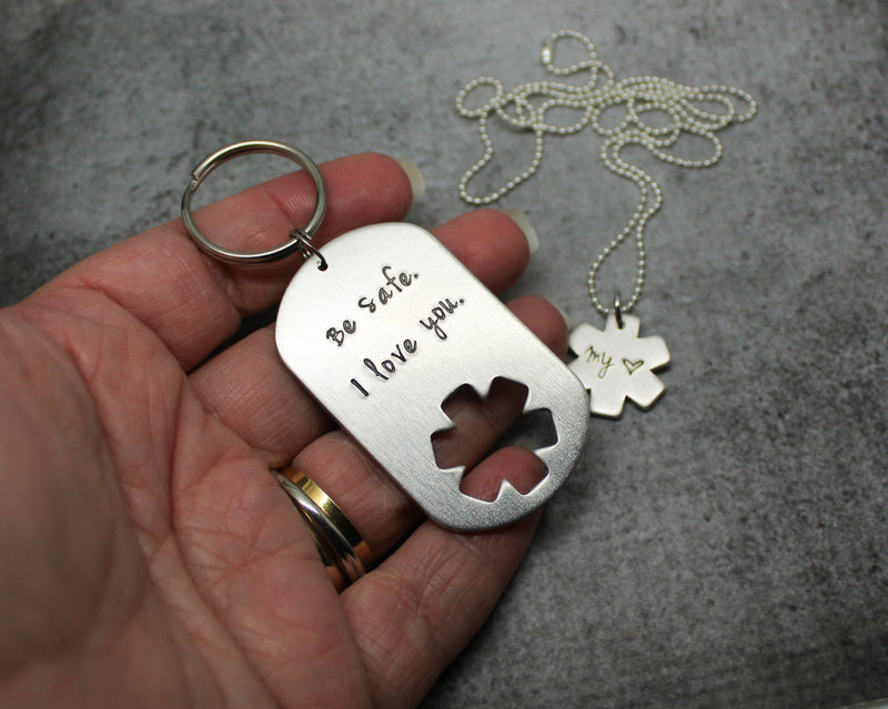 EMS Key chain Gift Set, First Responder gift, in hand