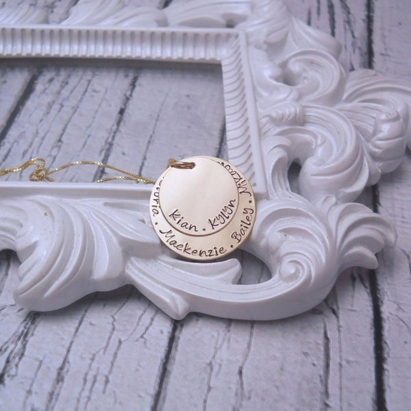 Gold Kids Name Necklace | Custom Necklace
