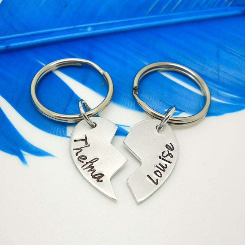 Thelma and Louise 2 piece key chain set 